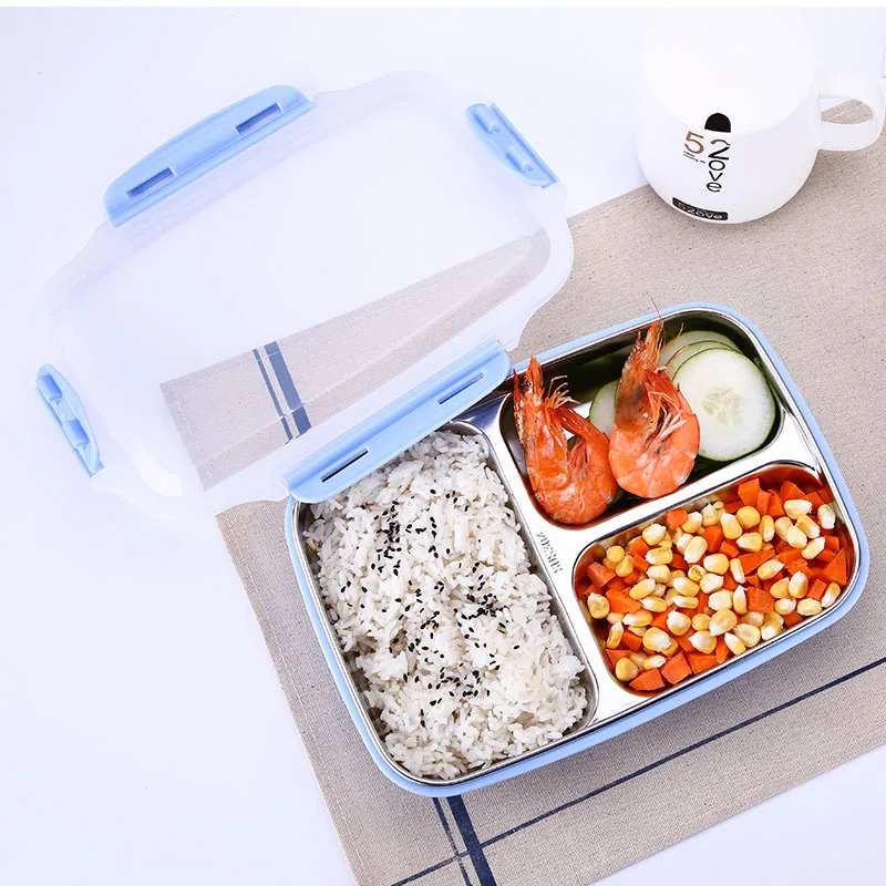 Детская Студенческая коробка для школьных бенто с подогревом теплоизоляция