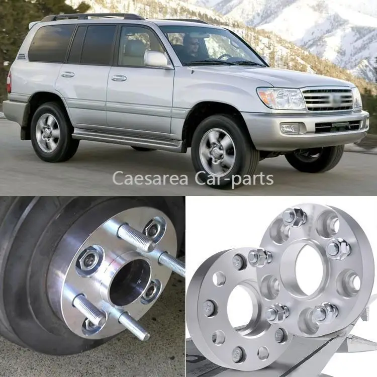 

Auto Wheel Spacer 4pcs 5X150 110CB 30mm Thick Hubcenteric Wheel Spacer Adapters For Toyota Land Cruiser/Tundra/Sequoia