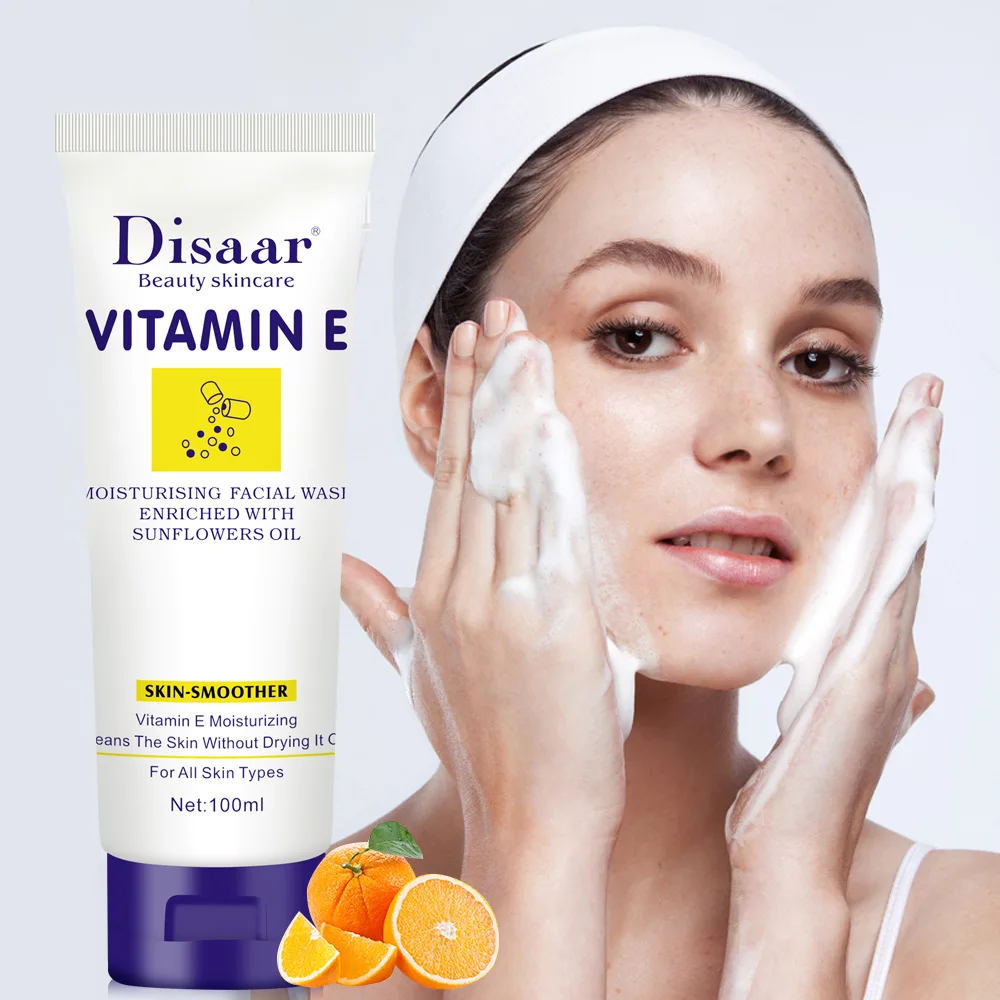 

Vitamin E Face Cleanser Moisturizing Brightening Hydrating Oil Control Nourishing Skin Care Facial Cleaning Tools