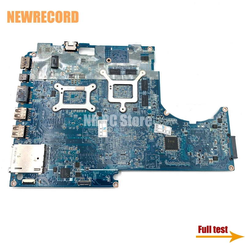 Новая плата NEWRECORD DASS8BMBAE1 CN-01XFF3 01XFF3 для ноутбука Dell XPS 15z L511z с процессором I7-2640M и графическим процессором GT525M. Полная проверка.