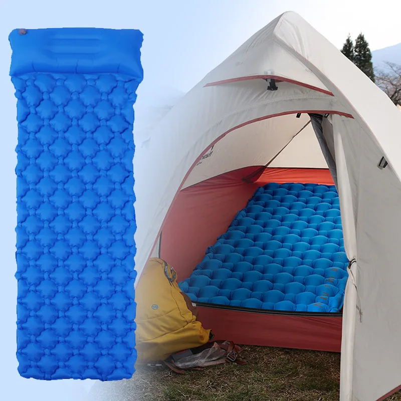 

Widesea camping sleeping Pad Inflatable air mattresses outdoor mat furniture bed ultralight cushion pillow hiking trekking