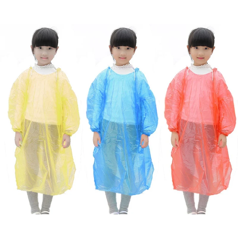 Дождевик детская одежда для мальчиков и девочек одноразовые цельнокроеные плащи
