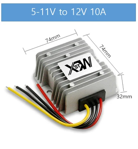 XWST XW-0511-12-12W Преобразователь постоянного тока 5-11В в 12В 1А-20А