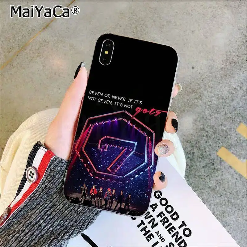 Чехол для телефона MaiYaCa Boy Group Kpop GOT7 чехол iphone SE 2020 11 pro XS MAX 8 7 6 6S Plus X 5 XR|Бамперы| |