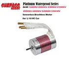 Платиновая Водонепроницаемая серия 3650 1650KV 2050KV 2300KV 3100KV 3900KV 4300KV 5200KV 5900KV бесщеточный двигатель для машин 1:10 RC