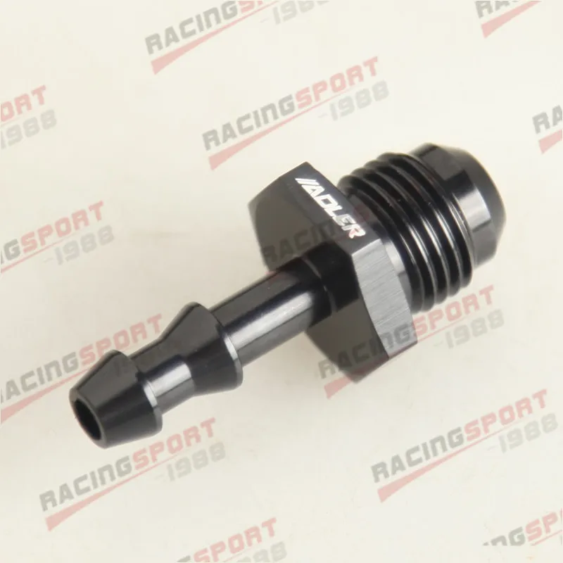 -6AN6 AN6 to 6mm Barb Straight Fitting Fuel Line |