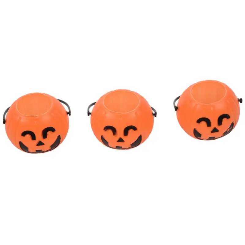 Тыква Конфета 12 мини трюк или угощение Хэллоуин конфеты ведро: оранжевый |