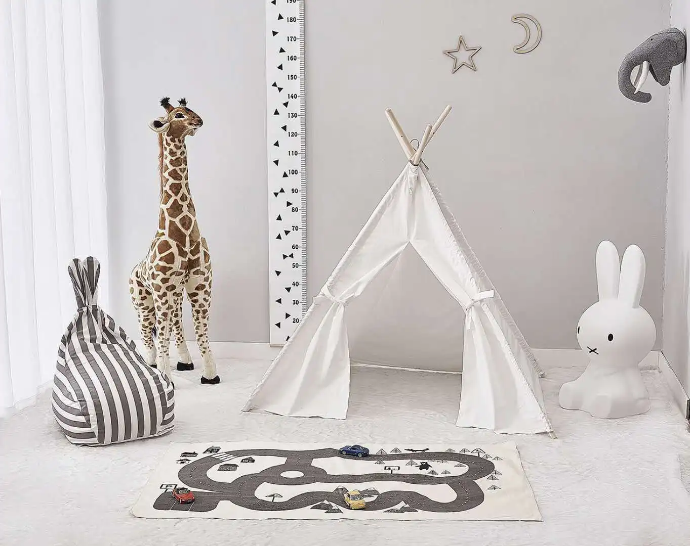 Лесной дорожный детский игровой коврик хлопковые мягкие детские коврики для сна