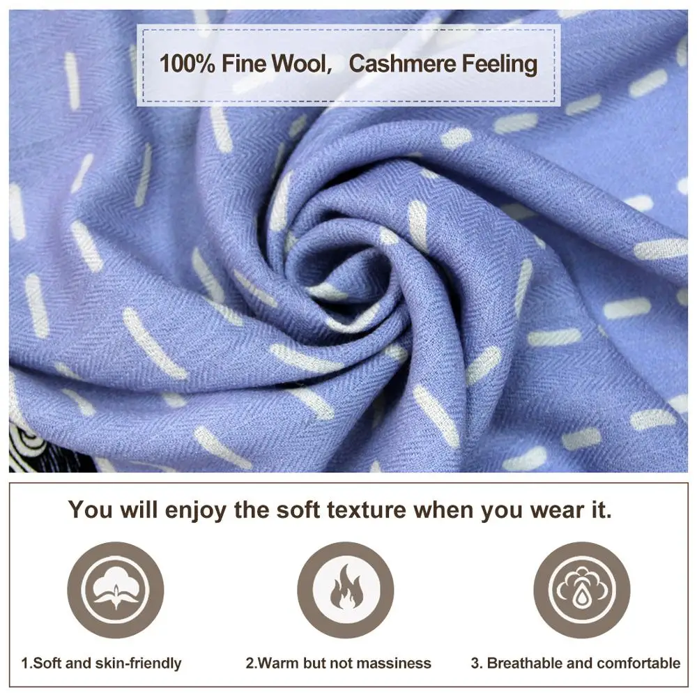 

Fashion Winter Scarf For Women Scarf Cashmere Warm Plaid Pashmina Scarf Luxury Brand Blanket Wraps Female Scarves And Shawls