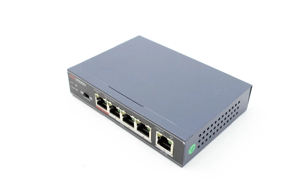 Hikvision DS-3E0105P-E 4 Poe DS-3E0109P-E 8 портов 100 Мбит/с неуправляемый переключатель PoE |