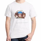 Футболка мужская оверсайз с принтом персонажа из фильма ужас