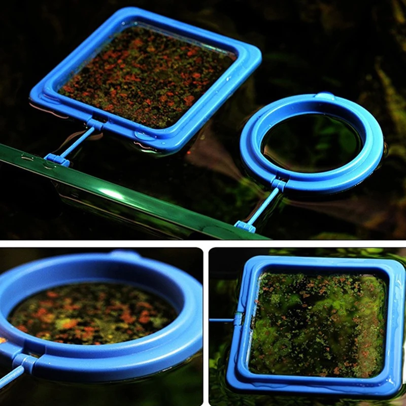 Горячая Вода завод плавучести присоска аквариум кормления кольцо станция