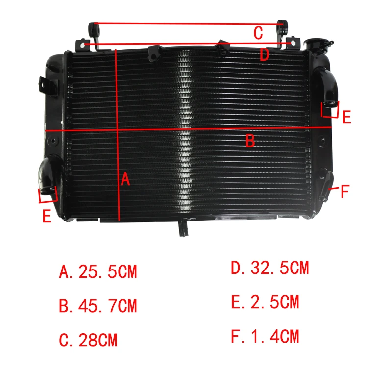 

Motorcycle Engine Radiator Aluminium Replace Part Cooling Cooler For Yamaha YZF-R1 2009-2014 YZF R1 YZFR1