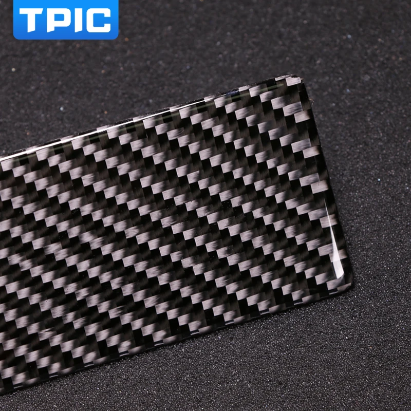 

Interior Cente Carbon Fiber car Engine Start Stop Panel Trim Sticker Key Hole Frame Cover For audi a6 c5 c6 Accessories