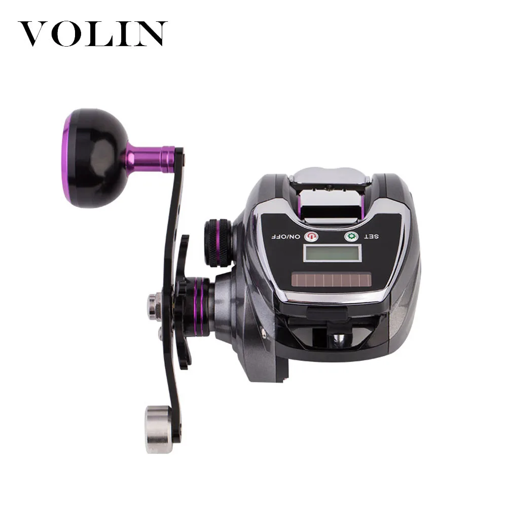 Volin 2020 NEW Anti-corrosion Digital Display Baitcasting Fishing Reel 9 Magnetic Brake 8+1 BB 8.0:1 for Saltwater & Freshwater