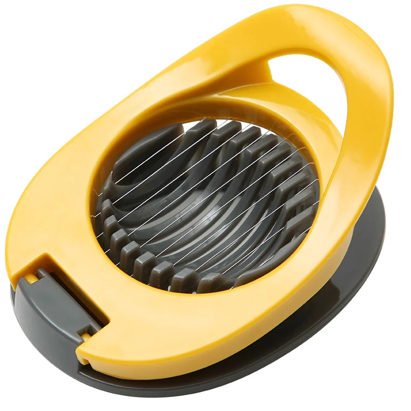 

1pcs Multifunction Easy To Use Stainless Steel Boiled Egg Slicer Section Eggs Cutter Mushroom Tomato Cutter kitchen gadgets