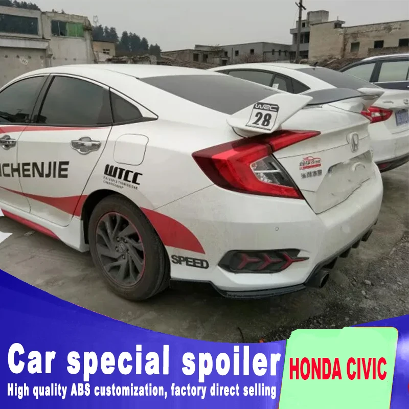 Большой держатель для телефона автомобильные спойлеры honda civic 2016 2017 2018
