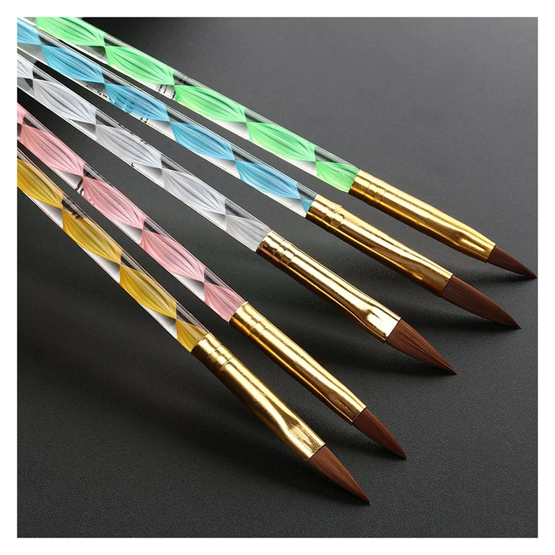 5 x акриловая искусственная кожа жидкий порошок сделай сам|Кисти для ногтей| |