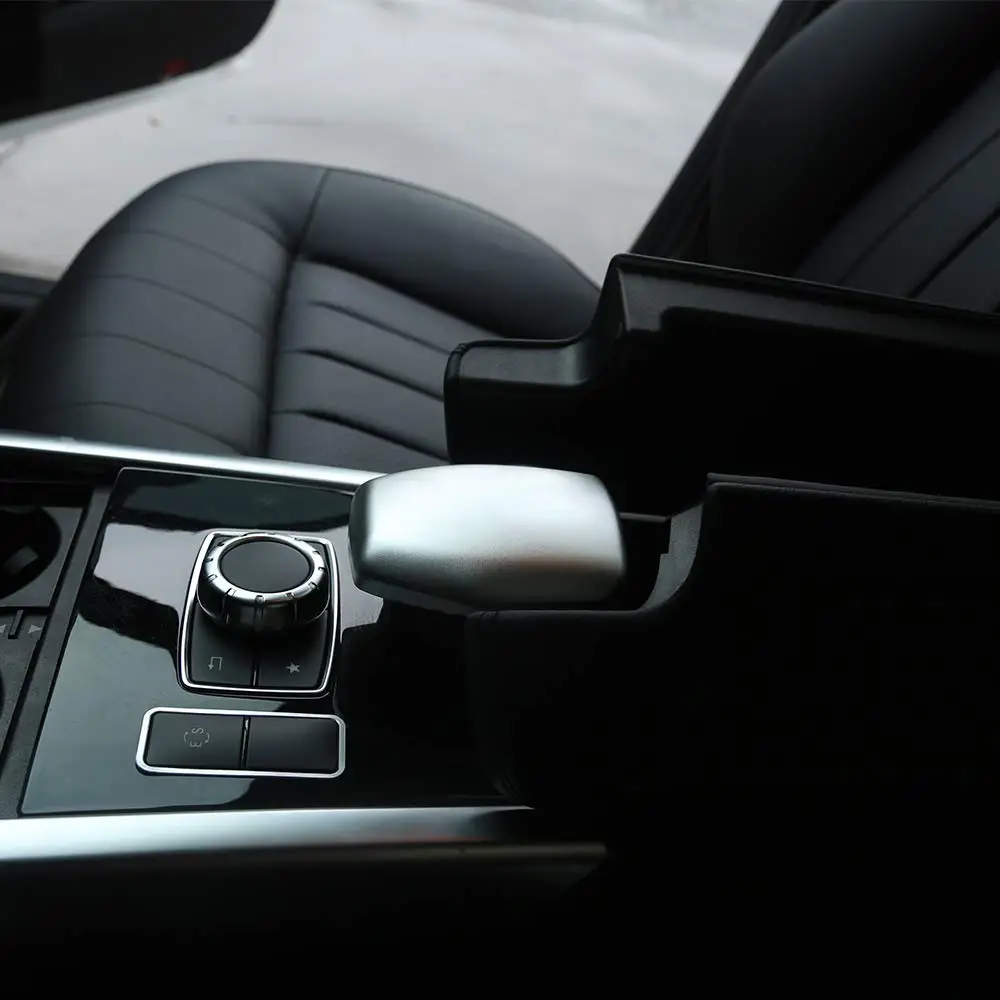 

Подлокотник для хранения из алюминиевого сплава, отделка крышки для Mercedes Benz E-Class W212 CLS 2012-2016