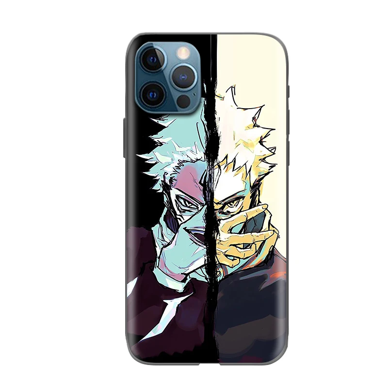 

Jujutsu Kaisen Anime Silicone Phone Case For iPhone 12 Mini 11 Pro X XS Max XR SE 7 8 6 6s Plus Soft TPU Back Cover Coque Fundas