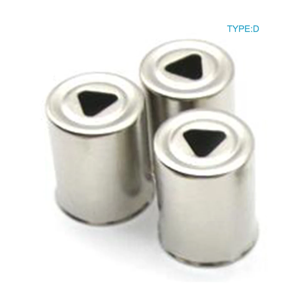 

10pcs Microwave Oven Magnetron Cap for Panasonic Glanz Midea Microwave Triangular hole Microwave Oven Magnetron Cap Parts