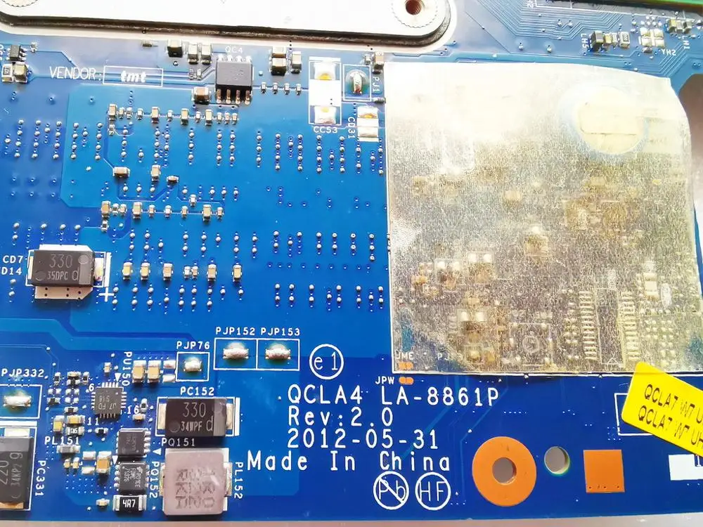 Оригинальное для Samsung NP350V5C Материнская плата ноутбука HD7670M 1 ГБ QCLA4 LA-8861P