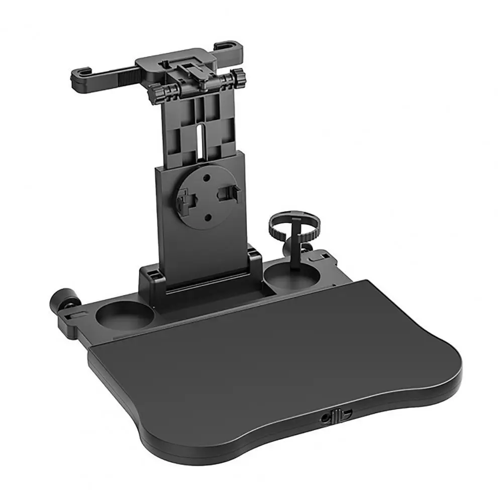

A08 Car Travel Table Board 360 Degree Rotation Height Adjustable Headrest Mount Seat Back Tray Mobile Phone Stands for Computer