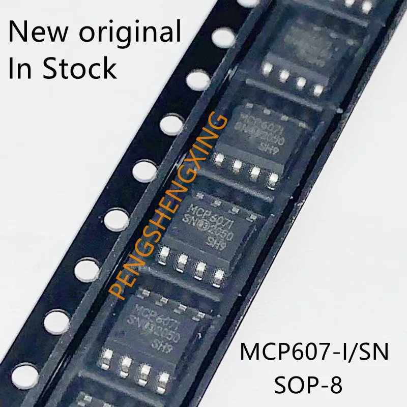 

10PCS/LOT MCP607 MCP607I MCP607T-I/SN MCP607-I/SN SOP8 New original spot hot sale