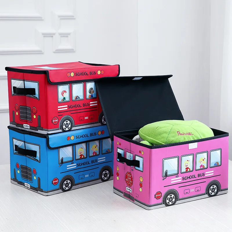

2021 New Cube Folding Storage Box Clothes Storage Bins For Toys Organizers Baskets for Nursery Office Closet Shelf