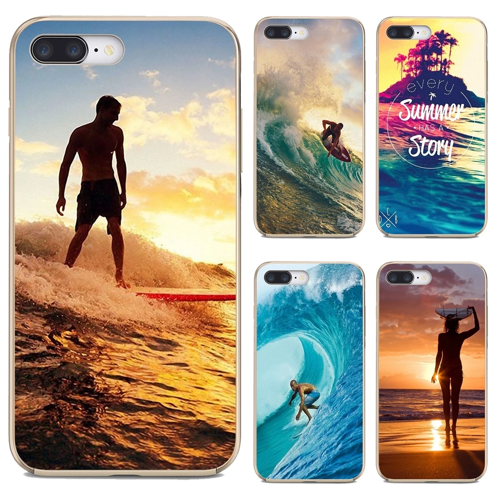 Фото Мягкий чехол из ТПУ для LG G5 G6 G7 Q6 Q7 Q8 Q9 V10 V20 V30 X Power 2 3 Spirit G2 G3 G4 Mini Sea-wave-surf-summer-surf-ocean |