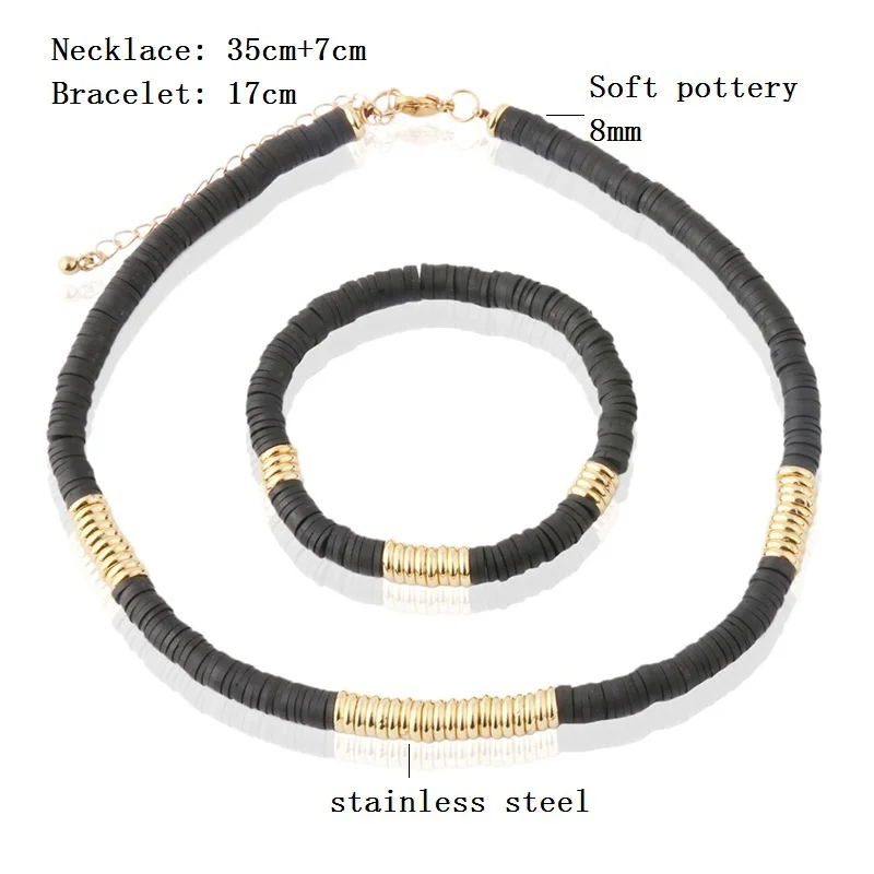 Браслет женский из гематита с бусинами нержавеющей стали | Украшения и