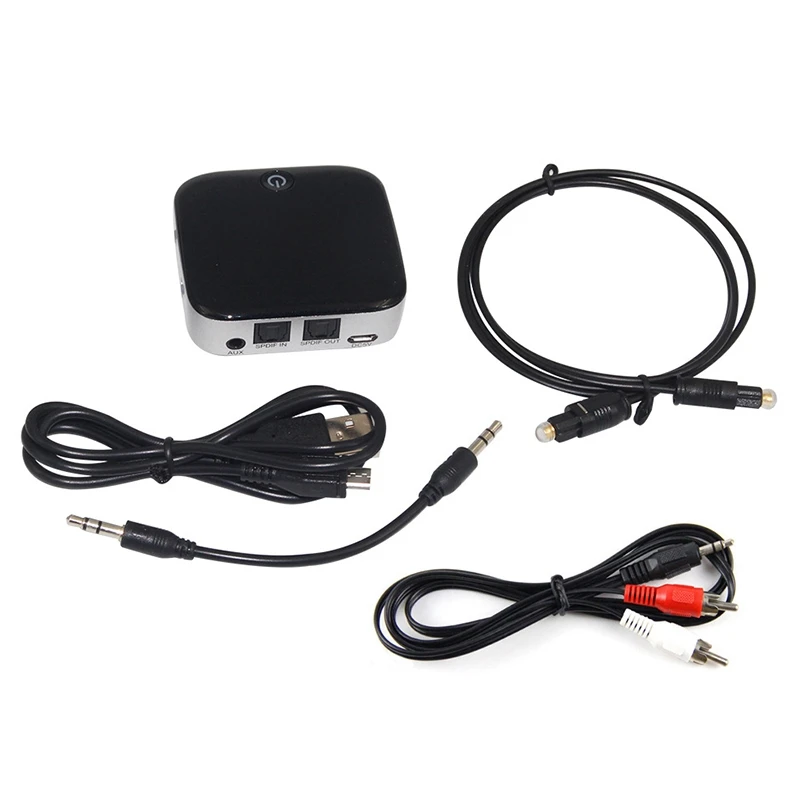 

Optical Fiber Coaxial CSR Bluetooth Adapter for TV/Car o System 2-In-1 Bluetooth Transmitter Receiver