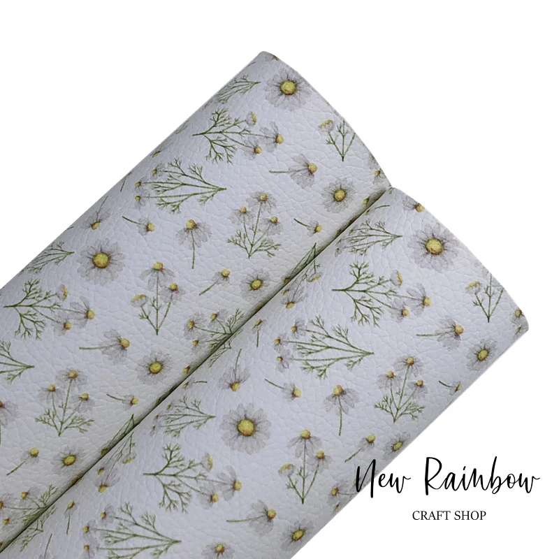 Новый Радужный 30x2 2 см/A4 Одуванчик с индивидуальным принтом искусственная кожа