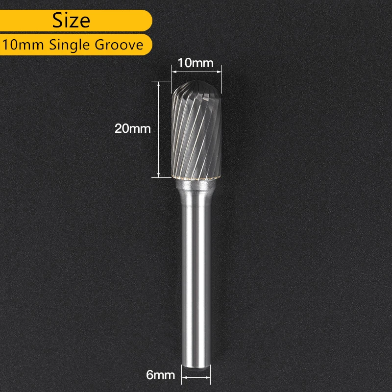 Jrealmer борфреза из карбида вольфрама 6 мм