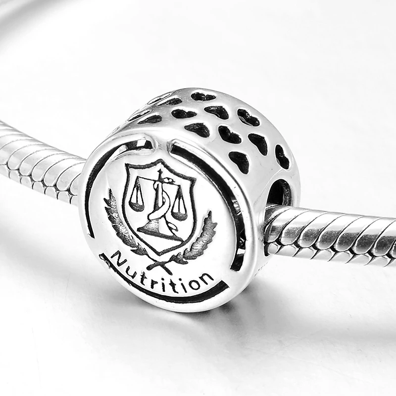 New Fashion 925 Sterling Silver Twelve job occupation Accessories beads Fit Original European Charm Bracelet Jewelry making | Украшения и