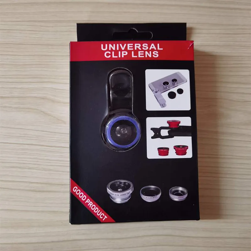 Фотообъектив 3 в 1 широкоугольный объектив рыбий глаз для IPhone 12 11 Pro Max XR 6 7 8 Plus Samsung