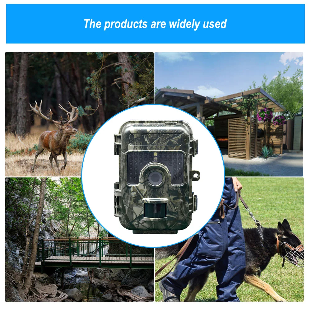 Trail дикой природы Камера 16MP 1080P Ночное видение Сотовая связь мобильный Охота s