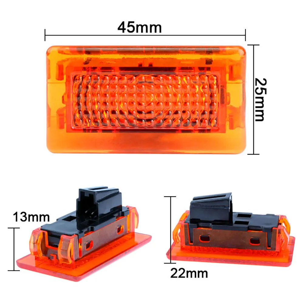 1 пара двери автомобиля Предупреждение светильник светодиодный багажник