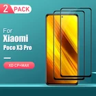 Закаленное стекло для Xiaomi Poco X3 Pro NILLKIN 9H Pro Plus XD CP Max, полное покрытие, Защита экрана для Poco X3 NFC