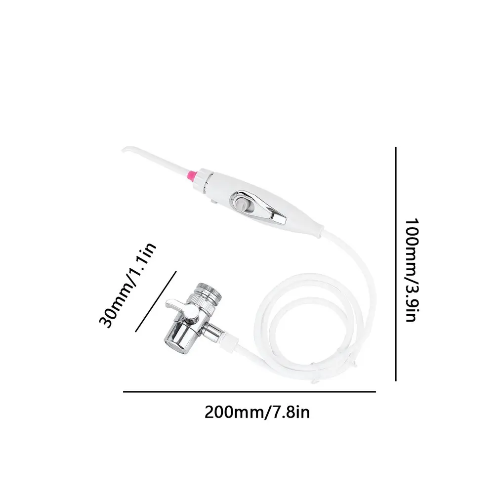 

Water Flosser Faucet Oral Irrigator Water Jet Floss Irrigator Pick Oral Irrigation Teeth Cleaning Machine