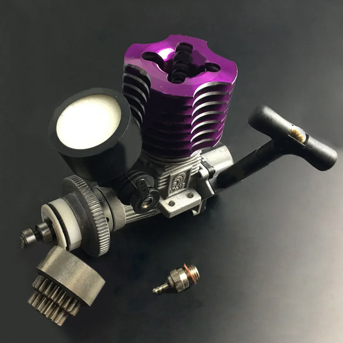 

ZhongYang VX Level 18 2.95cc Methanol Engine with Spark Plug Double Gear Set