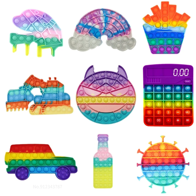 Игрушка-антистресс радужная машина для детей игрушки отдыха 2021 | Игрушки и хобби