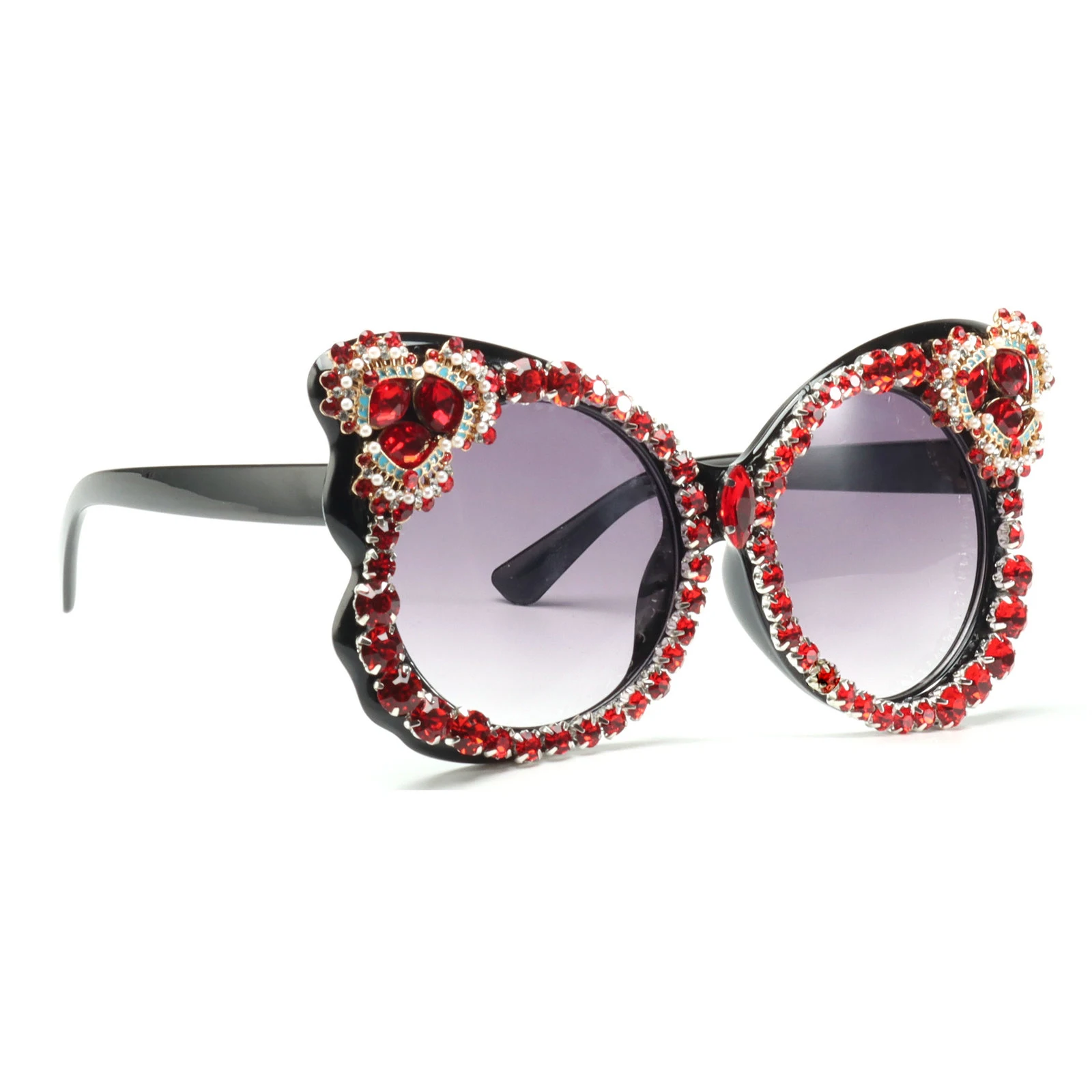 Женские солнцезащитные очки в форме бабочки вечерние ле ретро - купить по