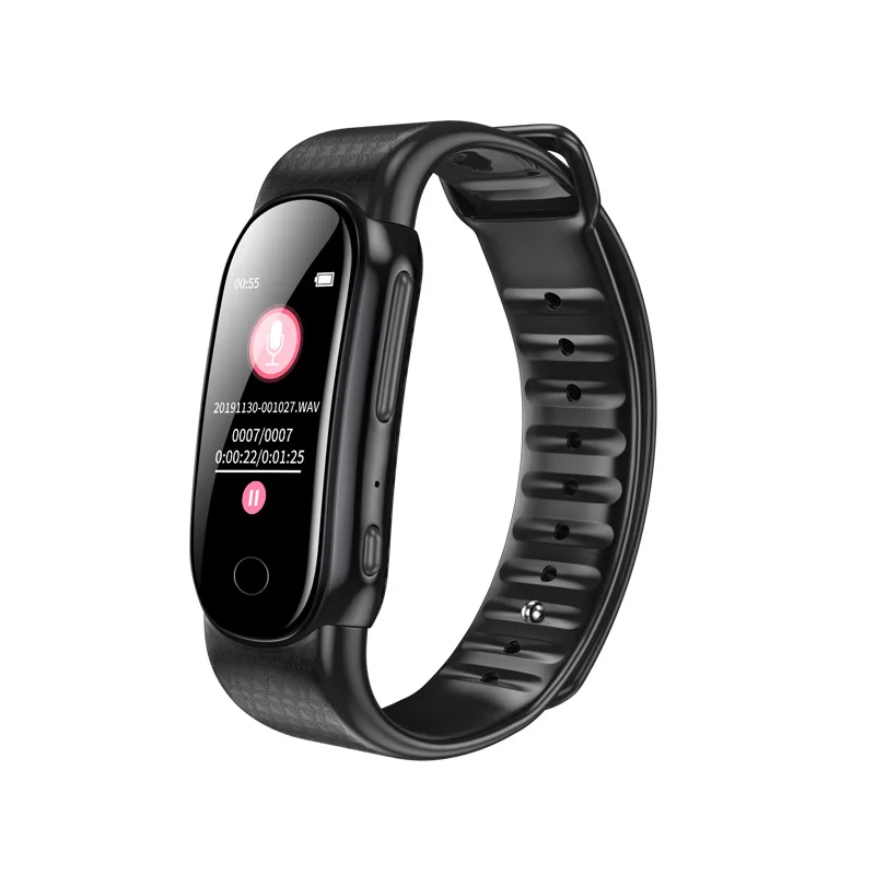 Модный браслет с голосовой активацией мини USB ручка 8 ГБ 16 цифровой Аудио Диктофон