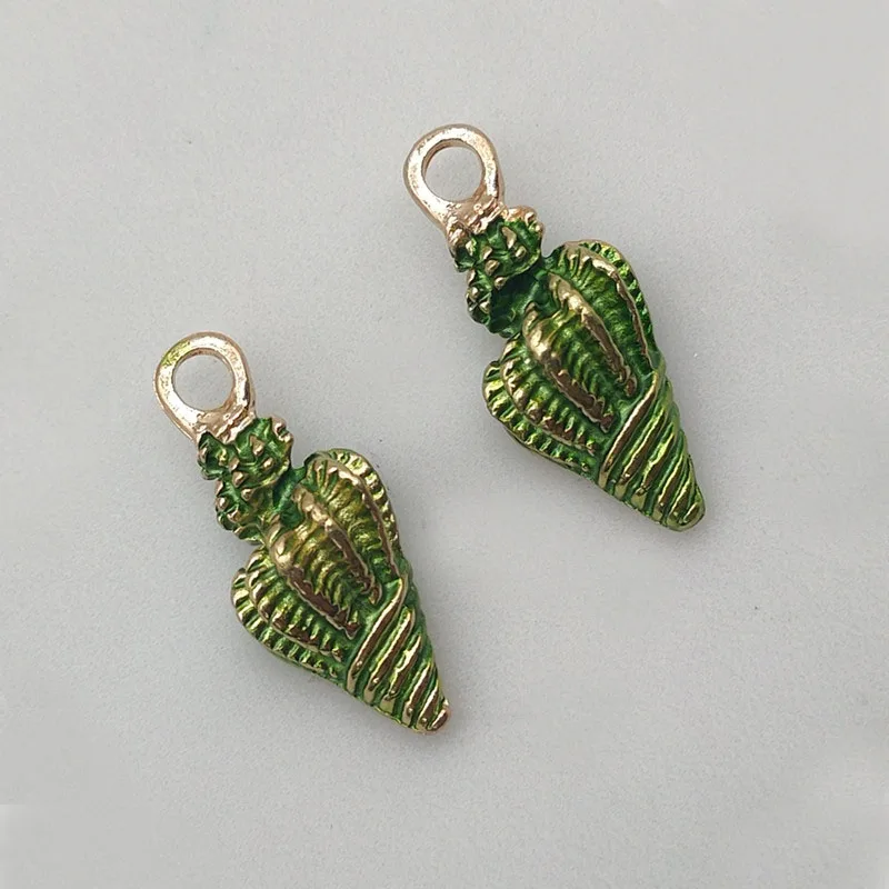 Браслет на ногу из эмалированного сплава морская подвеска 10 шт. | Украшения и