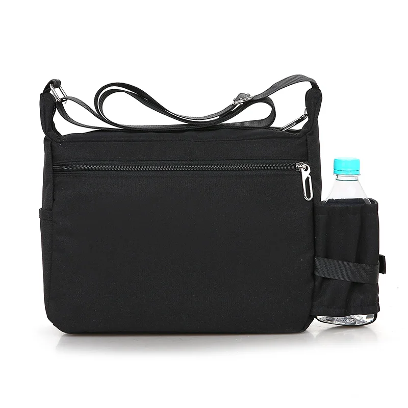 Vintage Men Business Bags Fashion Waterproof Nylon Messenger Bags Casual Male Large Capacity Crossbody Travel Shoulder Bag