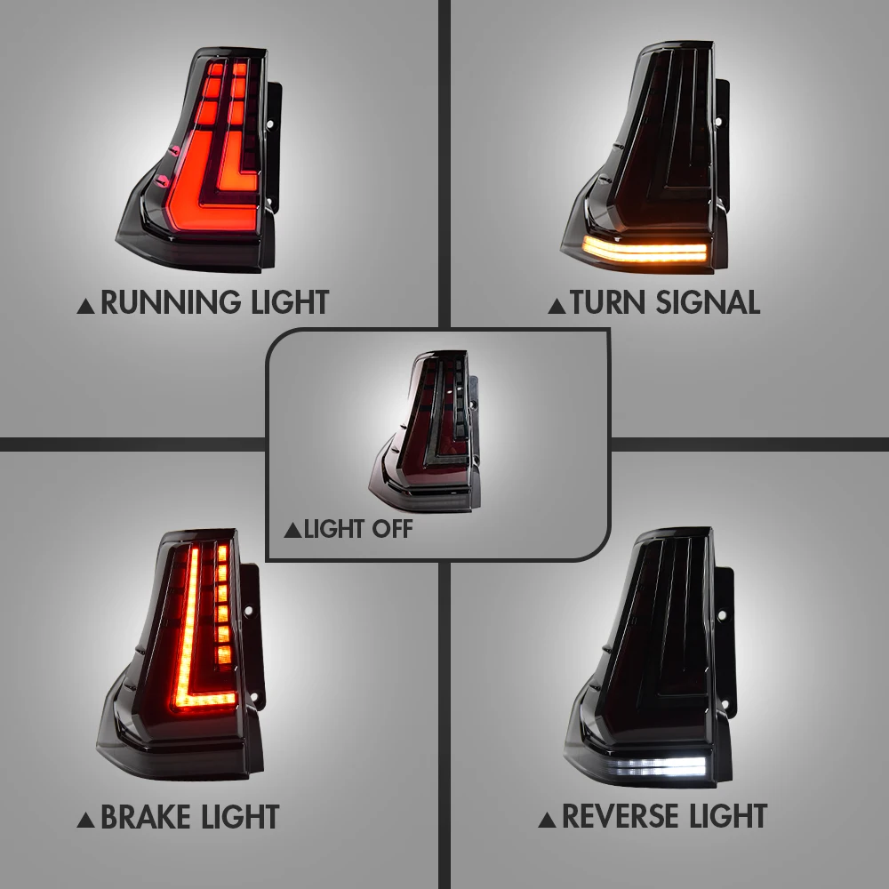 Задние фары для Toyota Prado или Lexus GX 2018-2021 Аксессуары автомобилей аксессуары