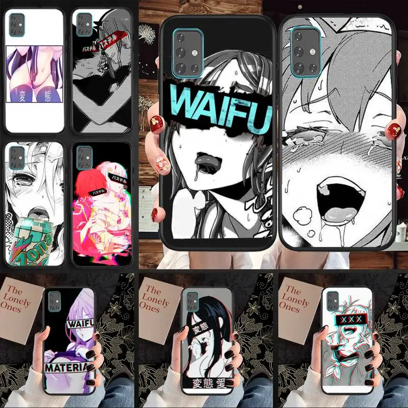 

Hentai Harajuku Anime Girl Phone Case For Samsung A20 A10 A50 A51 A52 A70 A750 A720 A530 2018 Lite Cover Fundas