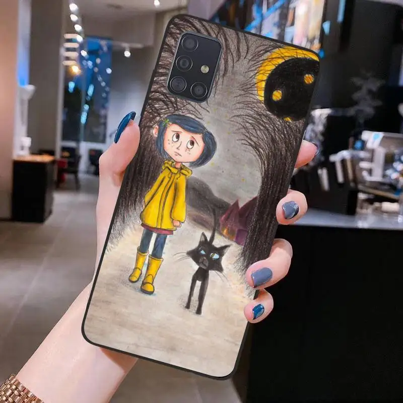 

Coraline and the magic door Custom Soft Phone Case for Samsung S20 plus Ultra S6 S7 edge S8 S9 plus S10 5G lite 2020