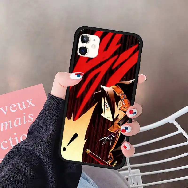 

Japan Anime Shaman King Phone Case for iPhone 11 12 pro XS MAX 8 7 6 6S Plus X 5S SE 2020 XR